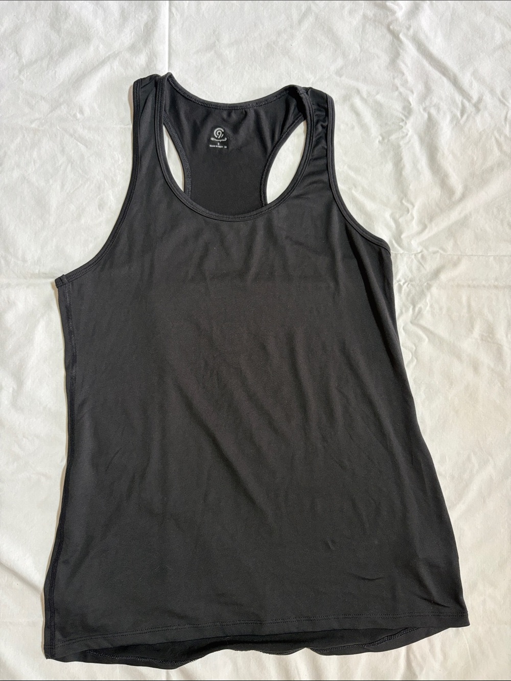Champion Black Racerback Tank Top